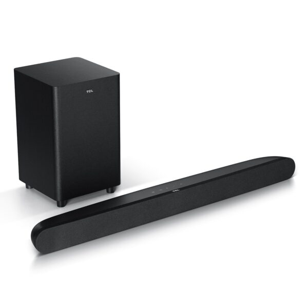 TCL TS6110 2.1 Sound Bar – 240 Watts – Dolby Audio – Bluetooth 4.2 – HDMI ARC – USB – Wireless Subwoofer