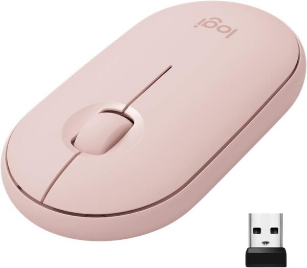 Logitech Pebble Wireless Mouse M350  Rose pink