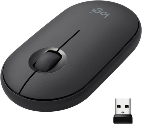 Logitech Pebble Wireless Mouse M350 Graphite