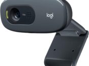 Logitech C270 HD Webcam, 720p, Widescreen HD Video Calling