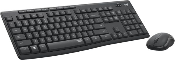 Logitech MK295 Wireless Mouse & Keyboard Combo with SilentTouch Technology