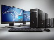 Dell Optiplex 7000 Mt System Core I7 8/12gb Ssd With 19 Inch Monitor