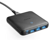 Anker PowerPort Atom III Slim (Four Ports) B2C – UK Black A2045211