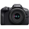 Canon EOS R100 Mirrorless Camera with 18-450 mm Lens + 55-210mm