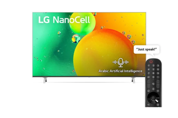 LG 55NANO77  4K Active HDR WebOS Smart AI ThinQ dubai