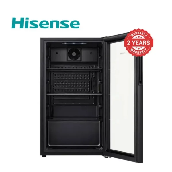 Hisense JC91DR, JC-94 91L Glass Door Beverage 80W Cooler Chiller