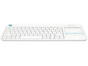 Logitech Wireless Keyboard with TouchPad K400 Plus – White