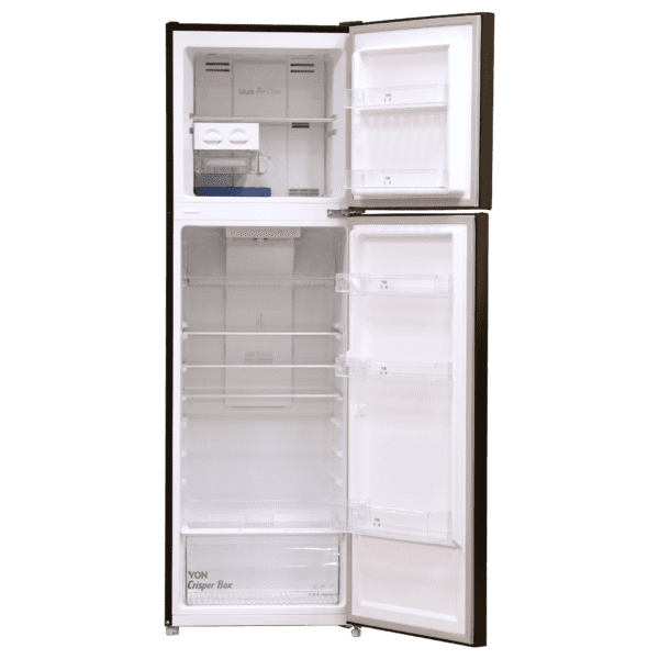 Von 255L Double Door Fridge Silver VART-37NMS