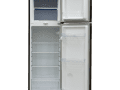 Von 168L Double Door Fridge – Silver VART-25DMS