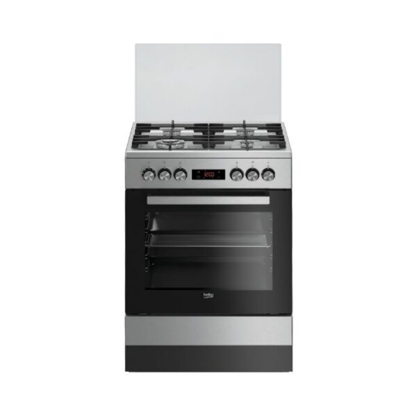 BEKO COOKER 3 Gas + 1 Wok Gas Burners FSM61330DXDSL