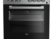 BEKO Cooker 3 Gas + 1 Electric – FSET63110DX Semi inox