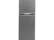 Von 134L Double Door Fridge – Silver VART-22DHS