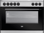 BEKO GE15120DX 5Gas 90x60cm Silver Electric Oven