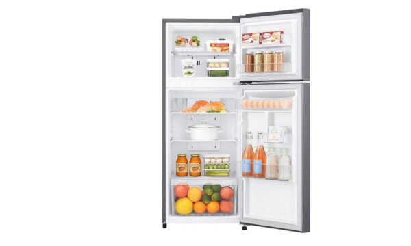 LG 187L DoubleDoor Fridge No Frost GN-B202SQBB Dark Graphite