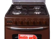 VON HOTPOINT C5555SN 4 GAS COOKER