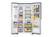 LG 635L Side by Side WaterDisp Instaview Fridge GC-X257CSES