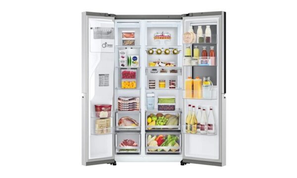 LG 635L Side by Side WaterDisp Instaview Fridge GC-X257CSES