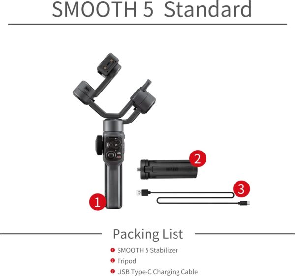 Zhiyun Smooth 5  3-Axis Gimbal Stabilizer